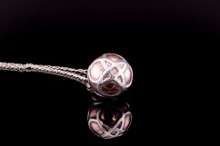 Historic Celtic Knot Pendant: Unique Artisan Jewelry #100