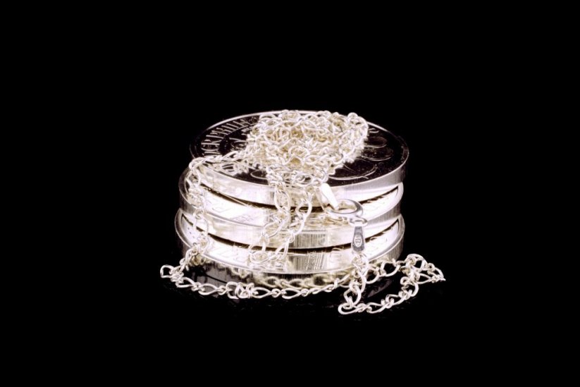 SIlver Chain Rombo Ag 925 - Chain length: 55 cm